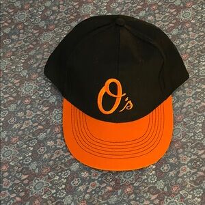 Orioles Black and Orange Baseball Cap